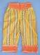 PANTALONI A PINOCCHIETTO IN COTONE A RIGHE SENZA T