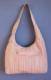 BORSA DA SPALLA IN COTONE LEGGERO A RIGHE VERTICAL