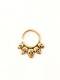 PERCING ORECCHINO SETTO NASO IN OTTONE DIAMETRO AN