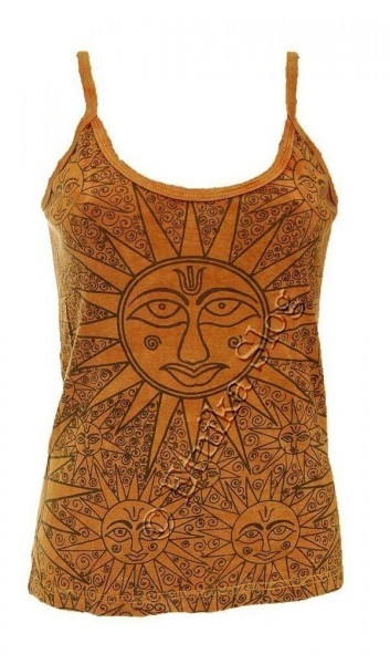 TANK TOPS WITH EMBROIDERY AB-WST06SUN - Oriente Import S.r.l.