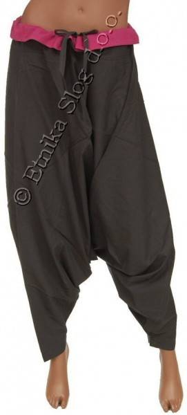 PANTALONE FISHERMAN, LUNGO, IN COTONE, TIPO AFGH