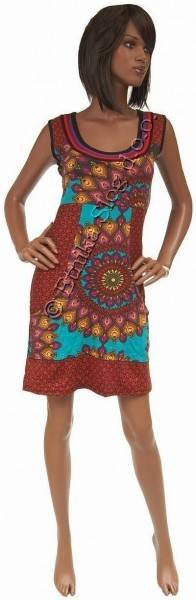 VESTITO CORTO MAGLINA DI COTONE E VISCOSA,&nbsp;CON COL