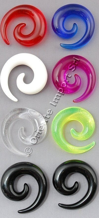 PIERCING, ALLARGATORE - EXPANDER IN ACRILICO, FORM PIERCING, ALLARGATORE - EXPANDER IN ACRILICO, FORM