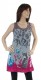VESTITO IN MAGLINA CORTO A CANOTTA, IN COTONE CON