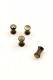 PIERCING, ALLARGATORI IN ACRILICO PLUG SVASATI CON