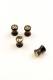 PIERCING, ALLARGATORI IN ACRILICO PLUG SVASATI CON