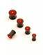 PIERCING, ALLARGATORE IN SILICONE COLORE NERO CON