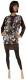 TOP MAGLIA LUNGA IN TESSUTO CON ELASTAN, FINTO COL