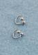PIERCING METALLO SPIRALE CON PALLINE. DISPON