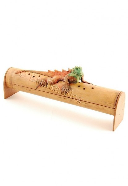 INCENSE HOLDER FROM BAMBOO AND RESIN PI-THL04B-01-VE - Oriente Import S.r.l.