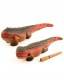 ANIMALE IN LEGNO MUSICALE CON BASTONCINO.IGU