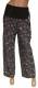 PANTALONE PALAZZO IN JERSEY COTONE STAMPATO CON RI