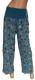 PANTALONE PALAZZO IN JERSEY COTONE STAMPATO CON RI