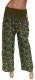 PANTALONE PALAZZO IN JERSEY COTONE STAMPATO CON RI