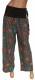 PANTALONE PALAZZO IN JERSEY COTONE STAMPATO CON RI