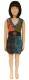 VESTITO BAMBINA PATCHWORK IN COTONE SENZA MANICHE
