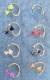PIERCING SPIRALE PICCOLO CON PUNTE COLORATE mm 3x8