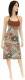 VESTITO IN MAGLINA COTONE CON ELASTAN, LACCI COLLO