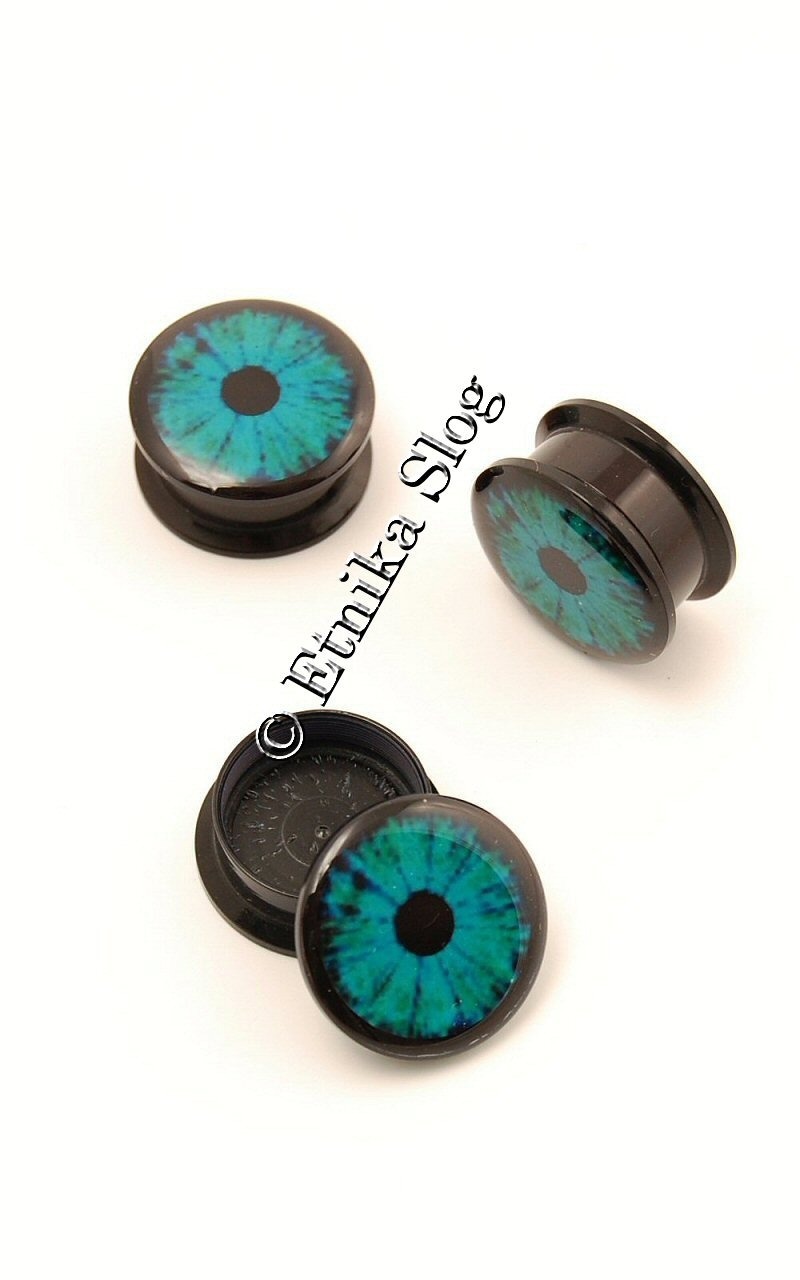 PIERCING TUNNEL IN ACRILICO CON FILETTO, COLORE NE PIERCING TUNNEL IN ACRILICO CON FILETTO, COLORE NE