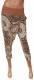 PANTALONE IN MAGLINA DI COTONE CON ELASTAN, DRAPPO