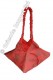 BORSA DA SPALLA A DIAMANTE. COTONE STAMPATO,
