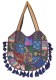 BORSE DA SPALLA RICAMATE BORSA DA SPALLA ROTONDA IN COTONE PATCHWORK, RICAM - Etnika Slog d.o.o.