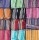 PANTALONE TURCO IN COTONE, TRAMA MILLE RIGHE CON E