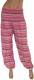 PANTALONE TURCO IN COTONE, TRAMA MILLE RIGHE CON E