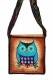 BORSA A TRACOLLA IN TESSUTO CON RICAMI, CM 2