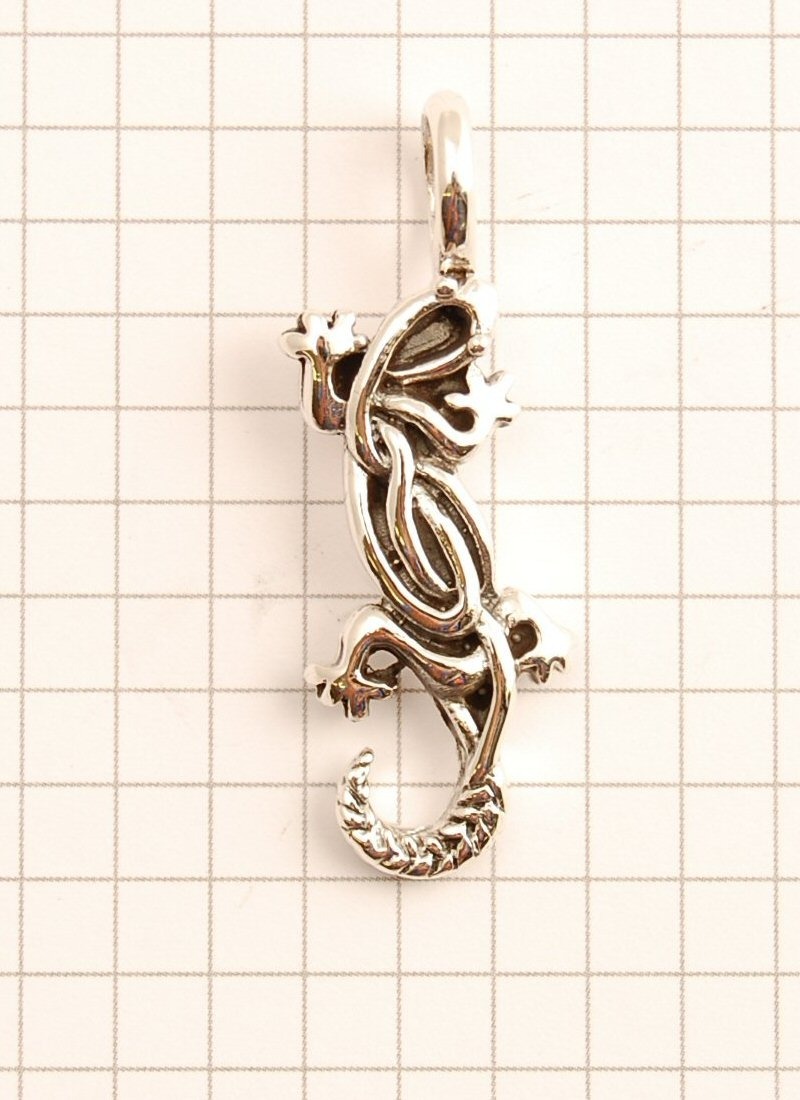 PENDENTE ARGENTO MM 14X32- GEKO -/ PENDENTE ARGENTO MM 14X32- GEKO -/