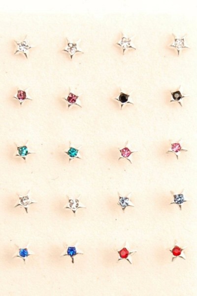 MINI EARRINGS AND NOSE RINGS - SEPTUM ARG-NA060-01 - Oriente Import S.r.l.