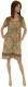 VESTITO IN TESSUTO CON ELASTAN, MANICHE CORTE, COL