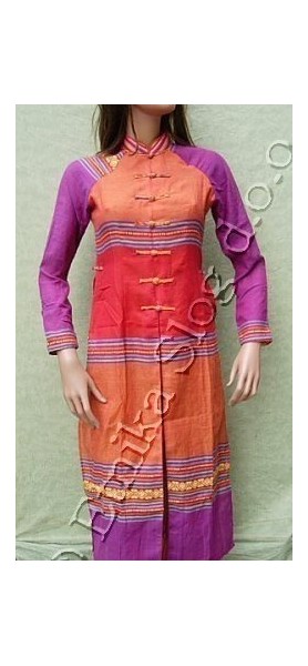 VESTITO TRADIZIONALE VIETNAMITA (AO DAI) CON MANIC