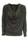 TOP MAGLIA MANICA LUNGA IN TESSUTO CON ELASTAN, CO