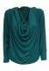 TOP MAGLIA MANICA LUNGA IN TESSUTO CON ELASTAN, CO
