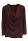 TOP MAGLIA MANICA LUNGA IN TESSUTO CON ELASTAN, CO