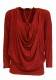 TOP MAGLIA MANICA LUNGA IN TESSUTO CON ELASTAN, CO