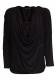 TOP MAGLIA MANICA LUNGA IN TESSUTO CON ELASTAN, CO
