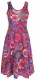 VESTITO IN MAGLINA DI COTONE CON ELASTAN, SPALLINA