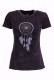 T-SHIRT DONNA IN COTONE STONEWASHED - OVERDYE CON