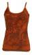 TOP CANOTTA IN COTONE, TINTA UNITA STONEWASH, STAM