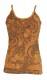 TOP CANOTTA IN COTONE, TINTA UNITA STONEWASH, STAM