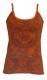 TOP CANOTTA IN COTONE, TINTA UNITA STONEWASH, STAM