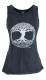 CANOTTA DONNA IN COTONE STONE WASHED OVERDYE CON S