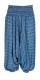 PANTALONI COTONE ESTIVI DONNA PANTALONE AFGHANO IN COTONE A RIGHE, FASCIA ELASTI - Etnika Slog d.o.o.