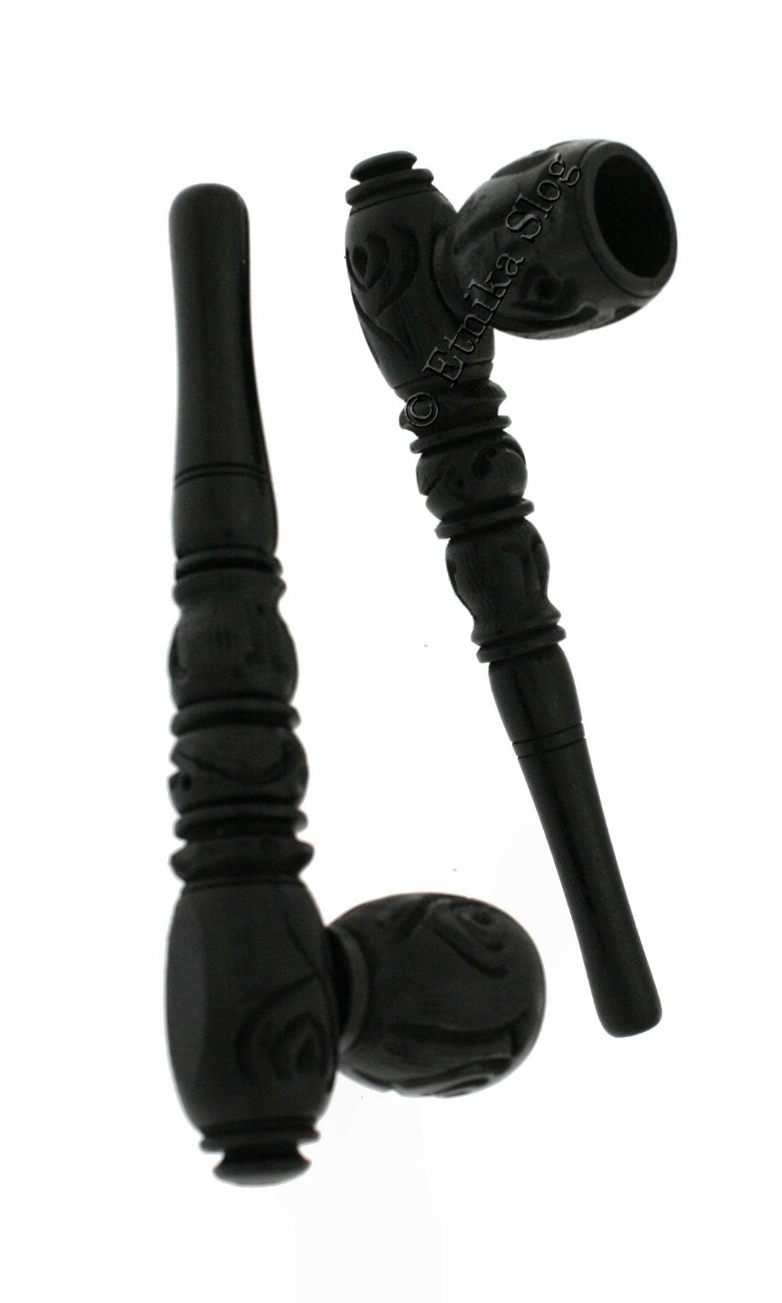 PIPA IN LEGNO NERO SMONTABILE.LUNGHEZZA CIRC PIPA IN LEGNO NERO SMONTABILE.LUNGHEZZA CIRC