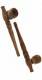 PIPA IN LEGNO MARRONE SMONTABILE.LUNGHEZZA C