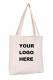 BORSA IN COTONE SHOPPER, COLORE BEIGE,&nbsp;MIS