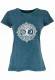 T-SHIRT DONNA IN COTONE STONEWASHED - OVERDYE CON
