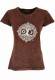 T-SHIRT DONNA IN COTONE STONEWASHED - OVERDYE CON